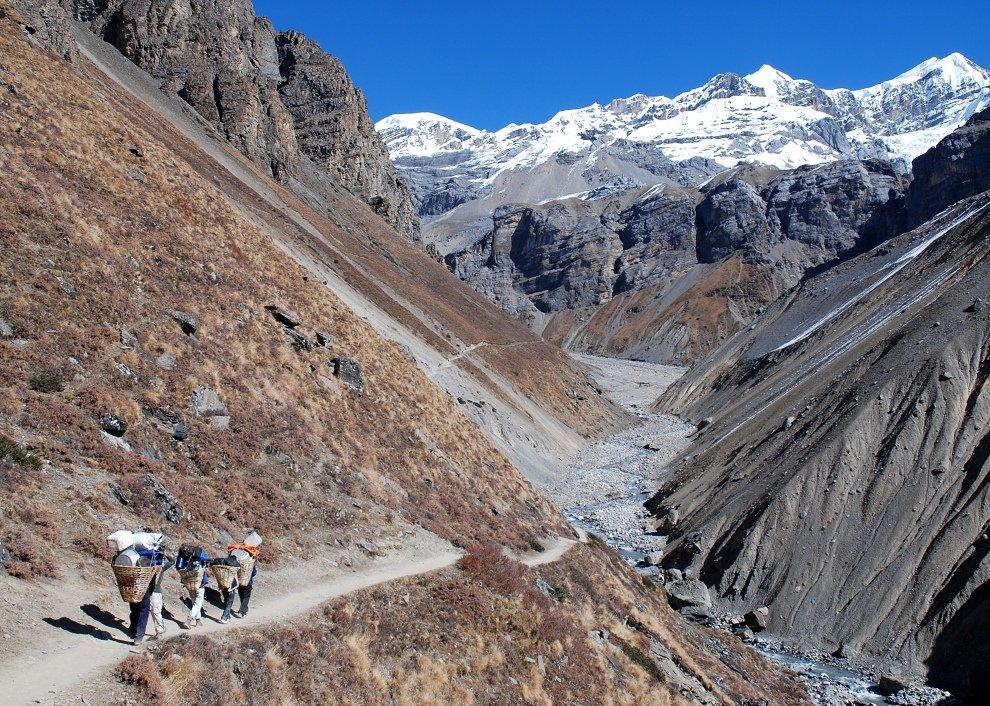 Manaslu and Annapurna Circuit Trek